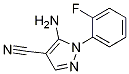 5-氨基-1-(2-氟苯基)-1H-吡唑-4-甲腈结构式_135108-48-4结构式