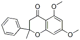 5,7-Dimethoxy-2-methyl-2-phenyl-chroman-4-one Structure,135110-60-0Structure
