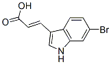 (E)-3-(6-bromo-1h-indol-3-yl)acrylic acid Structure,135250-41-8Structure