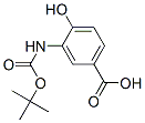 3-(Boc-amino)-4-hydroxybenzoic acid Structure,135322-01-9Structure