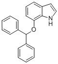 7-(二苯甲基氧基)-1H-吲哚结构式_135328-49-3结构式