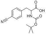 2-Tert-butoxycarbonylamino-3-(4-cyano-phenyl)-propionic acid Structure,135414-03-8Structure