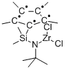 Dimethylsilyl(t-butylamido)tetramethycyclopentadienyl zirconium dichloride Structure,135425-89-7Structure