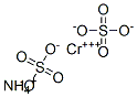 铬酸铵硫酸盐十二水结构式_13548-43-1结构式