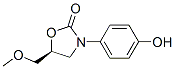(S)-3-(4-hydroxyphenyl)-5-(methoxymethyl)-2-oxazolidinone Structure,135605-66-2Structure