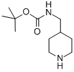 4-Boc-氨甲基哌啶结构式_135632-53-0结构式