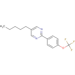 5-戊基-2-[4-(三氟甲氧基)苯基]嘧啶结构式_135734-63-3结构式