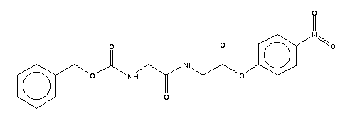 Z-gly-gly-onp结构式_13574-81-7结构式