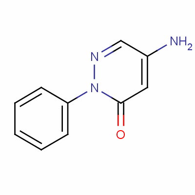 5-氨基-2-苯基-3-哒嗪酮结构式_13589-77-0结构式