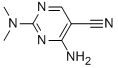 4-氨基-2-(二甲基氨基)-5-嘧啶甲腈结构式_13593-31-2结构式