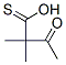 2-乙酰基硫代异丁酸结构式_135937-96-1结构式