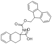 Fmoc-2-氨基-1,2,3,4-四氢-萘-2-羧酸结构式_135944-08-0结构式