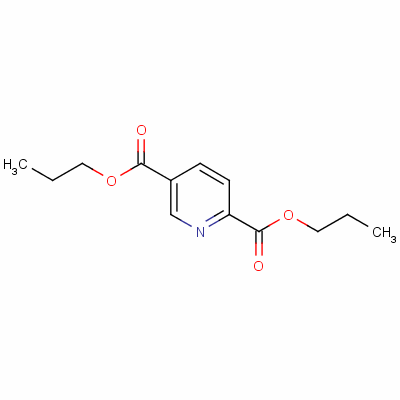 2,5-吡啶二羧酸二正丙基酯结构式_136-45-8结构式