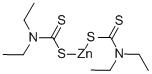 二乙基二硫代氨基甲酸锌酯结构式_136-94-7结构式