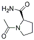 (r)-(9ci)-1-乙酰基-2-吡咯烷羧酰胺结构式_136051-77-9结构式