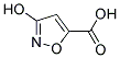 3-羟基异噁唑-5-羧酸结构式_13626-60-3结构式