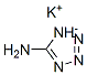 5-氨基-1H-四唑钾结构式_136369-04-5结构式