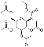 1-Thio-beta-D-glucopyranose 2,3,4,6-tetraacetate 1-(O-ethylcarbonodithioate) Structure,13639-54-8Structure