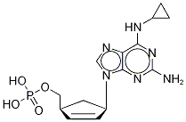 阿巴卡韦5’-磷酸酯结构式_136470-77-4结构式