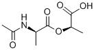 Ac-d-ala-d-lacticacid结构式_136577-05-4结构式
