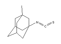 3-Methyl-1-adamantylisothiocyanate Structure,136860-48-5Structure