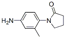 1-(4-氨基-2-甲基苯基)-2-吡咯烷酮结构式_13691-29-7结构式