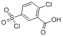 2-Chloro-5-chlorosulfonyl-benzoic acid Structure,137-64-4Structure