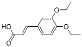 (2E)-3-(3,4-diethoxyphenyl)acrylic acid Structure,137013-00-4Structure