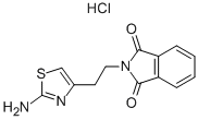 2-[2-(2-氨基-4-噻唑)乙基]-1H-异吲哚-1,3(2H)-二酮盐酸盐结构式_137118-00-4结构式