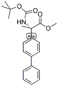 (S)-methyl n-tert-butoxycarbonyl-3-(4-biphenylyl)-2-aminopropionate Structure,137255-86-8Structure