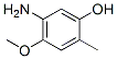 5-氨基-4-甲氧基-2-甲基苯酚结构式_137290-78-9结构式