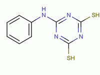 6-苯氨基-1,3,5-三嗪-2,4-硫醇结构式_13733-91-0结构式