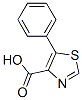 5-苯基-4-噻唑羧酸结构式_13743-14-1结构式