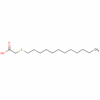 2-(十二基硫代)-乙酸结构式_13753-71-4结构式