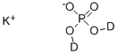 磷酸二氘钾结构式_13761-79-0结构式