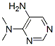 (8CI)-5-氨基-4-(二甲基氨基)-嘧啶结构式_13784-16-2结构式