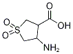 4-氨基四氢噻吩-3-羧酸1,1-二氧化物结构式_1378875-55-8结构式