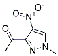 1-(1-甲基-4-硝基-1H-吡唑-3-基)乙酮结构式_137890-10-9结构式