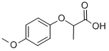 2-(4-甲氧基苯氧基)丙酸结构式_13794-15-5结构式