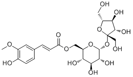 6’-O-阿魏酰蔗糖结构式_137941-45-8结构式