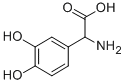 氨基-(3,4-二羟基-苯基)-乙酸结构式_138-62-5结构式