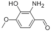 2-氨基-3-羟基-4-甲氧基苯甲醛结构式_13804-70-1结构式