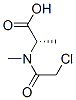 (9ci)-n-(氯乙酰基)-n-甲基-丙氨酸结构式_138062-74-5结构式
