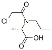 (9ci)-n-(氯乙酰基)-n-丙基-丙氨酸结构式_138062-76-7结构式