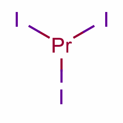 Praseodymium(Ⅲ) iodide Structure,13813-23-5Structure