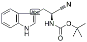 (S)-boc-2-amino-3-(3-indolyl)-propionitrile Structure,138165-79-4Structure