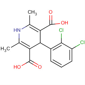 4-(2,3-二氯苯基)-1,4-二氢-2,6-二甲基-3,5-吡啶二羧酸结构式_138279-32-0结构式