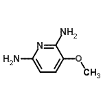 (9ci)-3-甲氧基-2,6-吡啶二胺结构式_138323-94-1结构式