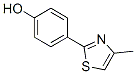 4-(4-Methyl-1,3-thiazol-2-yl)phenol Structure,138330-01-5Structure
