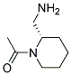 (s)-(9ci)-1-乙酰基-2-哌啶甲胺结构式_138344-69-1结构式